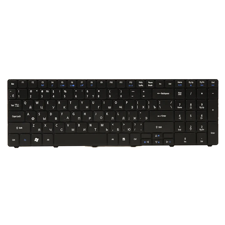 Клавиатура для ноутбука ACER Aspire 5810 черный фрейм, Black