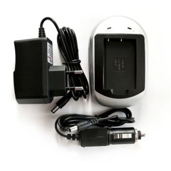 Зарядний пристрій PowerPlant для Panasonic DMW-BCG10, DMW-BCF10, Gray