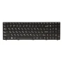 Клавиатура для ноутбука IBM/LENOVO G580, N580 черный фрейм, Black