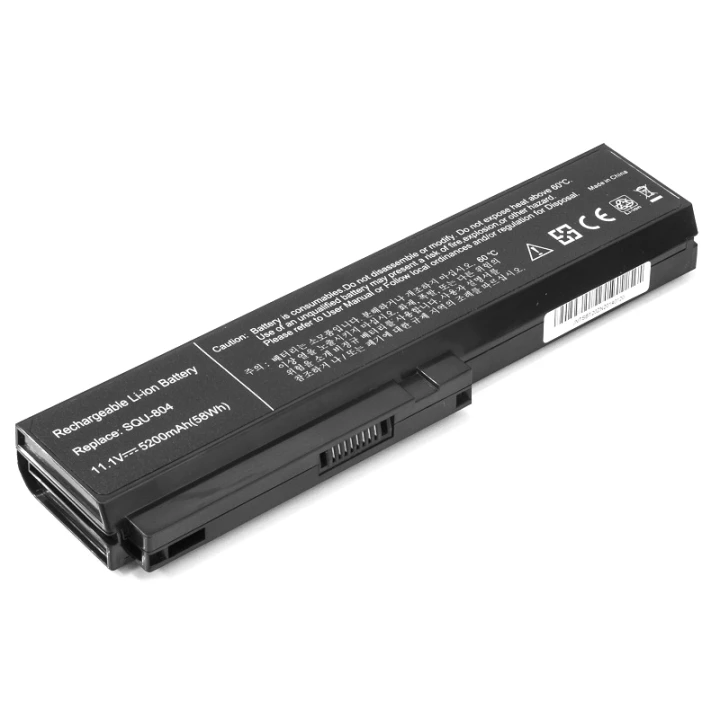 Акумулятор PowerPlant SQU-804, UN8040LH для ноутбуків CASPER TW8 Series 11.1V 5200mAh