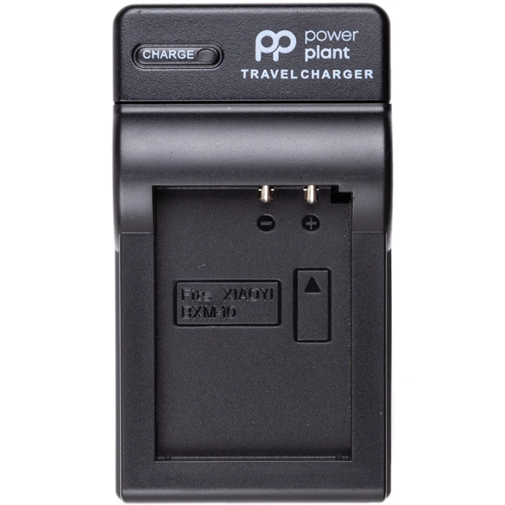 Зарядний пристрій PowerPlant для XiaoYi BXM-10, Black