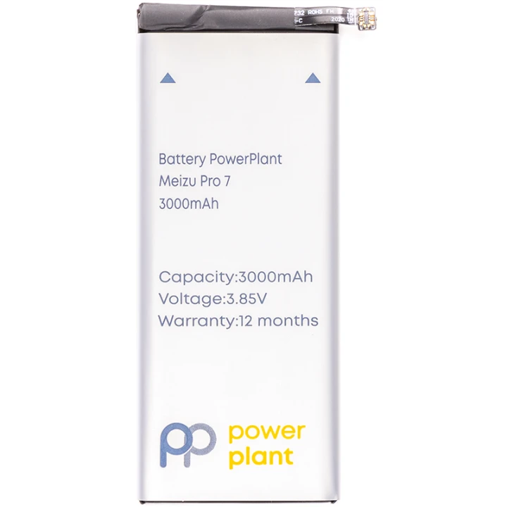 Аккумулятор PowerPlant BA792 для Meizu Pro 7 3000mAh