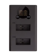 Зарядное устройство с дисплеем PowerPlant для GoPro SPCC1B для двух аккумуляторов
