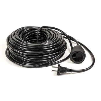 Подовжувач PowerPlant 30 м 2x1.0мм2 8А JY-3021 / 30
