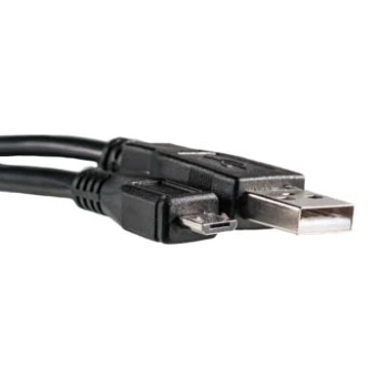USB Кабель PowerPlant USB 2.0 AM - Micro, 1.5м, Black