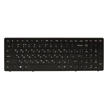 Клавиатура для ноутбука IBM/LENOVO IdeaPad Flex 15, G500s черный фрейм, Black