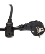 Кабель живлення C13, 220V, 3x1.5, мідь, 2м, Black