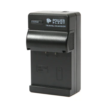 Мережевий зарядний пристрій PowerPlant для Panasonic VW-VBE10, CGA-S303, Black
