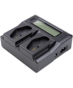 Зарядное устройство PowerPlant для Canon LP-E19 для двох акумуляторів, Black