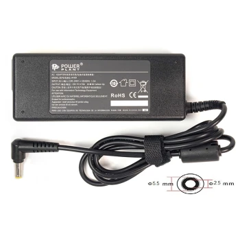 Блок питания PowerPlant для ноутбука ASUS 220V 19V 90W 4.74A 5.5 х 2.5