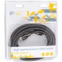 Відео кабель PowerPlant HDMI (M) - HDMI (M), 2.1V Ultra HD 8K eARC 28AWG 5м, Black