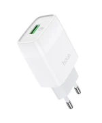 Мережевий зарядний пристрій HOCO C72Q QC3.0 18W, White