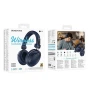 Бездротові Bluetooth навушники BOROFONE BO33 250 mAh, Blue