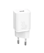 Сетевое зарядное устройство Baseus Super Si QC3.0 30W 3A, White