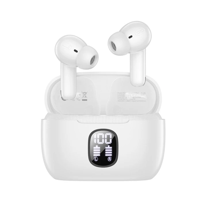 Бездротові Bluetooth навушники BOROFONE FQ7 400 mAh, White