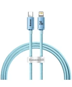 Data Кабель Baseus Gem USB-C to Lightning 20W 2m, Galaxy Blue