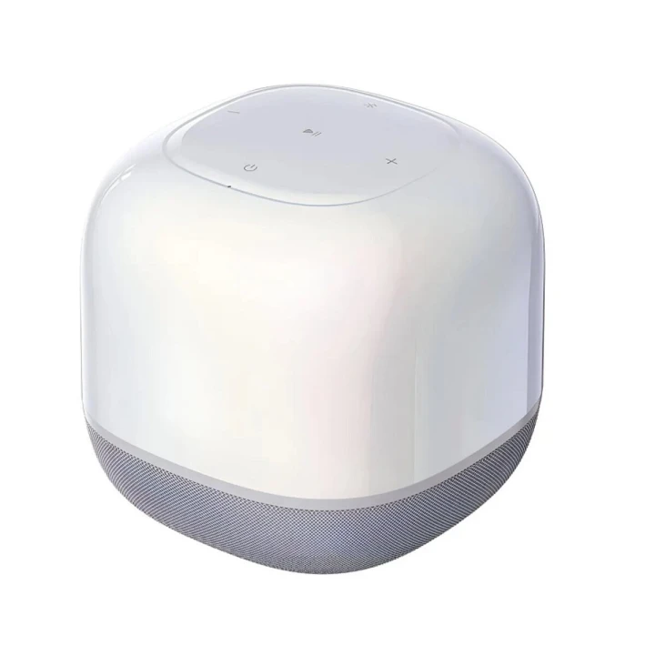 Портативна Bluetooth Колонка Baseus AeQur V2 Wireless Speaker Moon 1800 mAh, White