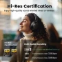 Bluetooth навушники - гарнітура UGREEN HP202 HiTune Max5 Hybrid Active Noise-Cancelling Headphones, Black