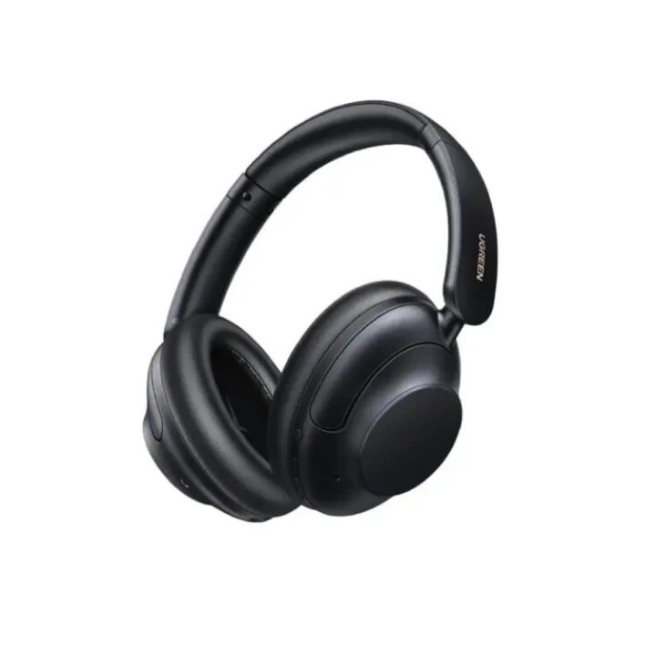 Bluetooth навушники - гарнітура UGREEN HP202 HiTune Max5 Hybrid Active Noise-Cancelling Headphones, Black