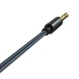 Аудио-кабель BOROFONE BL3 Audiolink AUX 3.5 мм 1m, Metal Grey