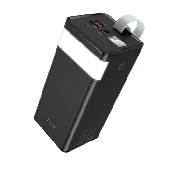 Портативна батарея Power Bank HOCO J86A Powermaster 22.5W 50000 mAh, Black