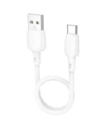 Data Кабель BOROFONE BX93 Super power 27W USB - Type-C 0.25m, White