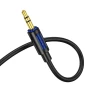 Аудіо кабель BOROFONE BL20 AUX 1m, Black