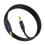 Аудіо кабель BOROFONE BL20 AUX 1m, Black