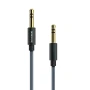 Аудио-кабель BOROFONE BL3 Audiolink AUX 3.5 мм 1m, Metal Grey