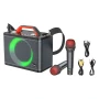 ﻿Портативна Bluetooth колонка HOCO BS57 Jenny dual mic wireless karaoke BT speaker, Black