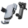 Автомобильный держатель для мобильного BOROFONE BH94 Warrior gravity car holder, Metal Gray