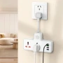 Мережевий Подовжувач HOCO AC12 Reise 2-position expansion socket PD30W / 1C 3A, White