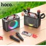 ﻿Портативна Bluetooth колонка HOCO BS57 Jenny dual mic wireless karaoke BT speaker, Black