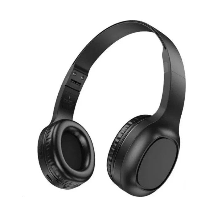 Bluetooth - навушники HOCO W46 Charm BT headset 200 mAh, Black