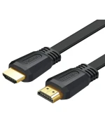 Видео кабель HDMI UGREEN ED015 HDMI Flat Cable 3m, Black