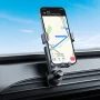 Автомобильный держатель для мобильного BOROFONE BH94 Warrior gravity car holder, Metal Gray