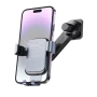 Автомобильный держатель для мобильного BOROFONE BH94 Warrior gravity car holder, Metal Gray