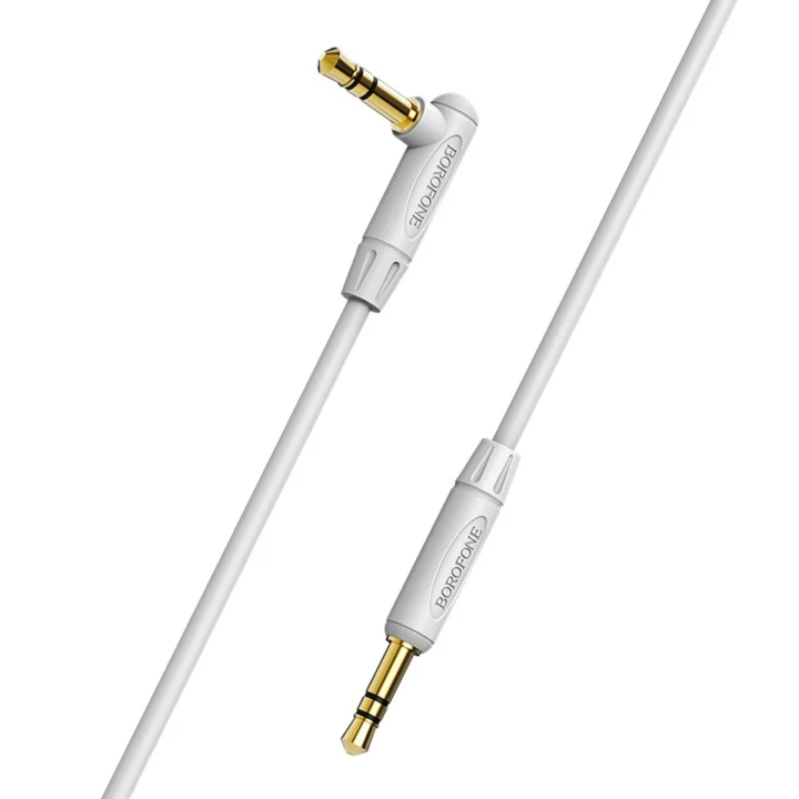Аудіо-кабель BOROFONE BL4 AUX cable 2m, Grey