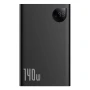 Зовнішній акумулятор Power Bank Baseus Adaman Digital Display Fast Charge 24000mAh 140W, Cluster Black