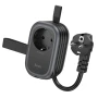 Мережевий Подовжувач HOCO NS7 Sharp 1 position PD20W / 1C 2A desktop socket, Black