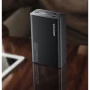 Зовнішній акумулятор ESSAGER EDY65-LD01-Z USB + Type-C 20000 mAh 65W, Black