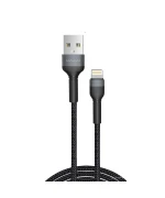 USB Data-Кабель WUW-X192 2.4A 2m, Black