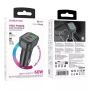 Автомобільний зарядний пристрій BOROFONE BZ28C Trophie PD60W / QC3.0 3A car charger, Black