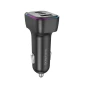 Автомобільний зарядний пристрій BOROFONE BZ28C Trophie PD60W / QC3.0 3A car charger, Black