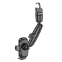 Автомобільний тримач HOCO H17 Waves rearview mirror car holder, Black
