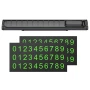 Паркувальна карта BOROFONE FC3 Ronny може бути hidden parking sign, Black