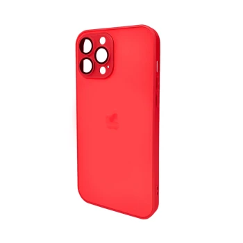 Чохол - накладка AG Glass Matt Frame Color Logo для iPhone 13 Pro Max