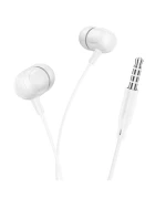 Вакуумні навушники BOROFONE BM77 Ascending 3.5 мм (mini-Jack) 1.2m, White