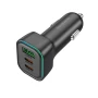 Автомобільний зарядний пристрій BOROFONE BZ28C Trophie PD60W / QC3.0 3A car charger, Black
