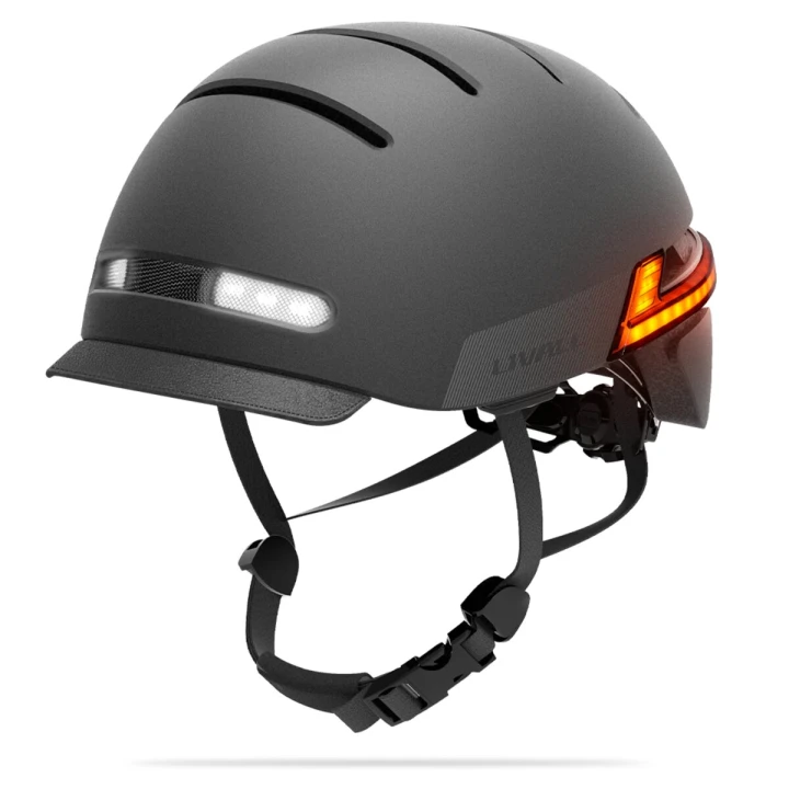 Смартшолом Livall BH51M NEO з акустикою, мікрофоном, сигналом та пультом BR80, Black